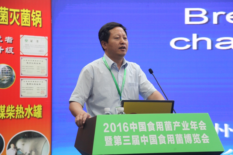 Guo Shang, director of Edible Fungi Research Institute of Shanxi Academy of Agricultural Sciences